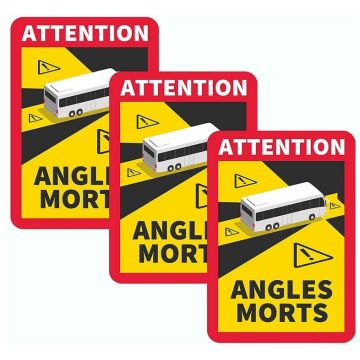 ANGLES MORTS Autocollant pour Véhicule IWH