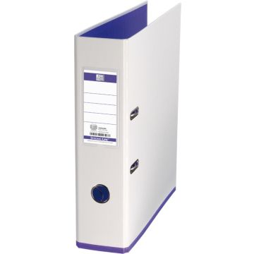 Photo OXFORD : Classeur à levier - Dos 80 mm - MyColour - Blanc/Violet 100081030