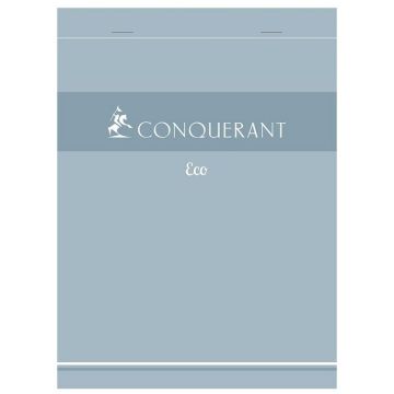 Bloc-Notes A5 feuilles quadrillées 148 x 210 mm CONQUERANT