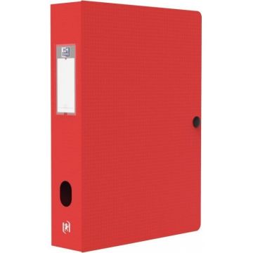 Boite de classement Memphis avec bouton - 60 mm - Rouge : OXFORD Modèle