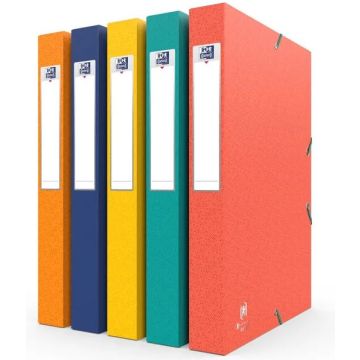 Boîte de classement Dos 35 mm - Assortiment OXFORD Bicolor Recyc+