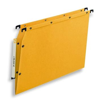 Dossiers suspendus - 15 mm - Bleu L'OBLIQUE Lot de 10 Image