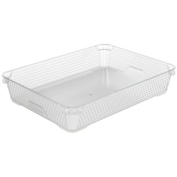 Corbeille de Rangement - A4 - Incolore : KEEEPER Mirko Visuel