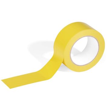 Ruban adhésif multi-usages en PVC - Jaune : DURABLE Duraline Basic