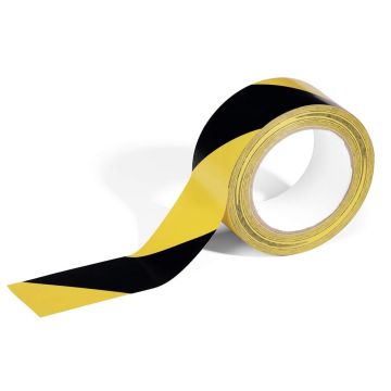 Ruban adhésif de Signalisation - Jaune/Noir DURABLE Duraline Basic