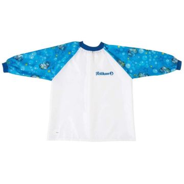 Photo PELIKAN : Tablier de peinture pour enfant - Blanc / Bleu 