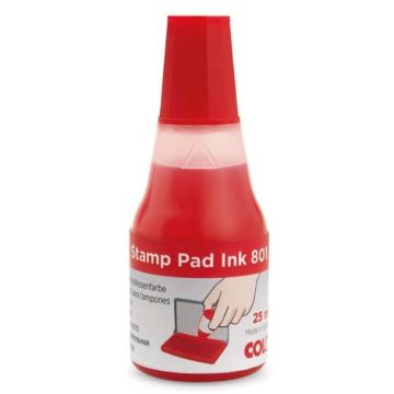 Encre pour Tampon encreur 801 - Rouge : COLOP photo
