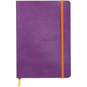 Carnet de Notes RHODIARAMA - Pages lignées A5 - Violet : RHODIA Modèle