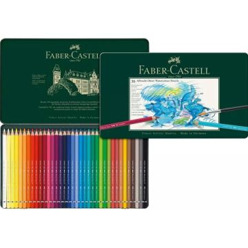 Étui de 36 Crayons de couleurs - Art Grip Aquarelle : FABER CASTELL Visuel