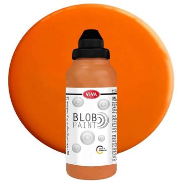 Peinture effet 3D - Blob Paint - Orange VIVA image