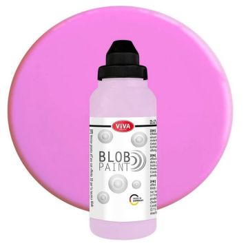 Peinture effet 3D - Blob Paint - Rose : VIVA image
