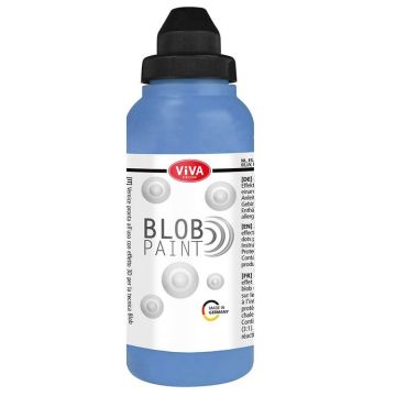 Peinture effet 3D - Blob Paint - Bleu VIVA image 