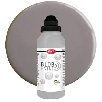 Peinture effet 3D - Blob Paint - Gris : VIVA image