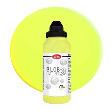 Peinture effet 3D - Blob Paint - Jaune Fluo : VIVA image