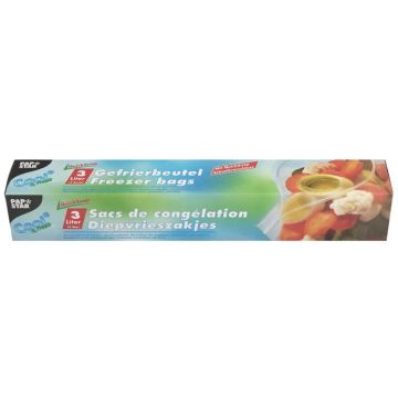 Photo Sac congélation refermable - 3 L PAP STAR QuickSnap