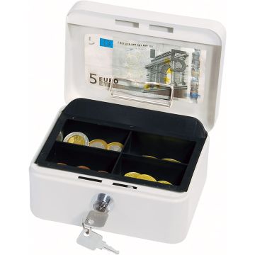 WEDO : Caisse à monnaie Blanche 152 x 115 mm 145 100H