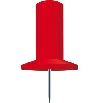 Boite de 25 punaises - Rouge (Exacompta Papic 14904E : Fourniture de bureau) exemple