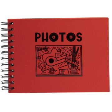 Album photos à spirales - 320 x 220 mm - 150 photos - Rose : EXACOMPTA Instants