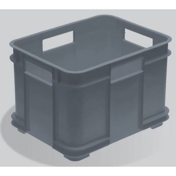 Bac de rangement Euro-Box M - 16 litres - Bleu : KEEEPER Bruno Eco
