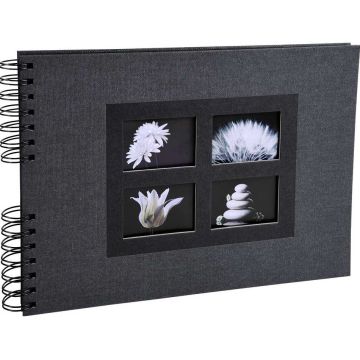 EXACOMPTA Album photos Passion  - Noir - 320 x 220 mm 16241E