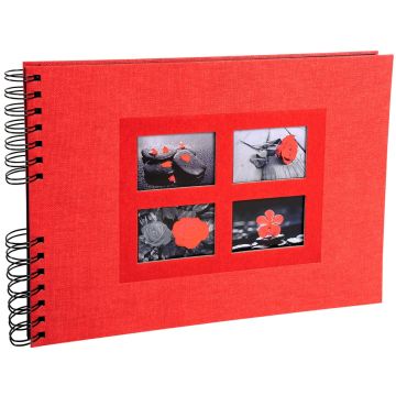 EXACOMPTA Album photos Passion - Rouge - 320 x 220 mm 16245E