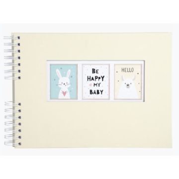 Album photos à spirales - 320 x 220 mm - Jaune Pastel : EXACOMPTA Sweet image