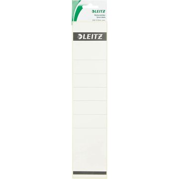 Photo Etiquettes Dos de classeur - 61 x 285 mm - Blanc : LEITZ Lot de 10 - 1640-00-01