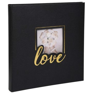 Photo Album photos livre - 290 x 320 mm - 300 photos - Noir EXACOMPTA Love Image