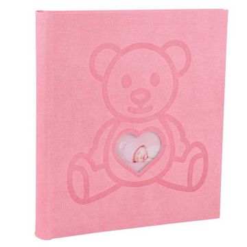 Album photos - 290 x 320 mm - Ours - Rose : EXACOMPTA Teddy image
