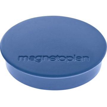 Photo Lot de 10 Aimants ronds Discofix - 30 mm - Bleu foncé : MAGNETOPLAN 1664214