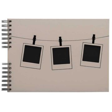 Album photos à spirales - 320 x 220 mm - 150 photos - Rose : EXACOMPTA Instants