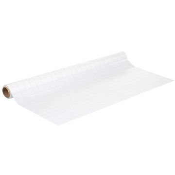Rouleau blanc quadrillé électrostatique 600 x 800 mm NOBO