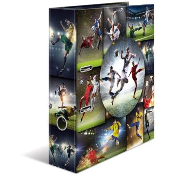 Classeur à levier - Dos de 70 mm - Football : HERMA image