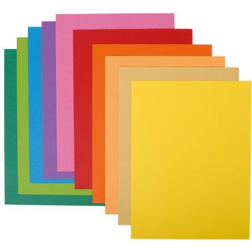 EXACOMPTA : chemises  A4  Rock's 210 - Assortiment de couleurs 210500E