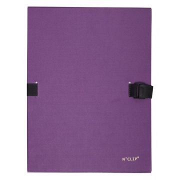 EXACOMPTA : Chemises à clip - Violet 21516E