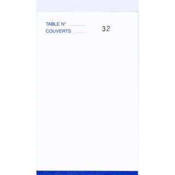 ELVE Bloc MAITRE D'HOTEL - Autocopiants Dupli - 165 x 96 mm 2212