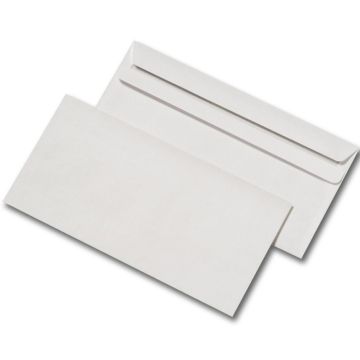 Lot de 1000 Enveloppes autocollantes avec fenêtre - DL 110 x 220 mm : MAIL MEDIA Visuel