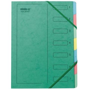 Trieur de 7 compartiments - Vert : EXTENDOS Visuel