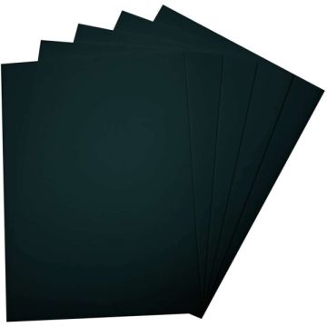 Caoutchouc Mousse - Noir - 200 x 290 mm : FOLIA Lot de 10 Modèle
