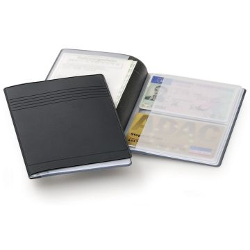 Etui en PVC pour cartes de crédit et cartes d'identité - Anthracite : DURABLE Visuel