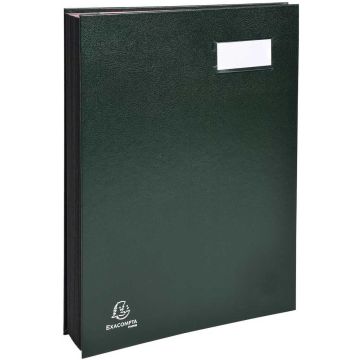 EXACOMPTA Parapheur Direction 24123E - 12 compartiments - Vert photo