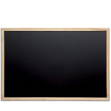 MAUL : Tableau noir avec cadre en bois 25260 70 - 800 x 600 mm