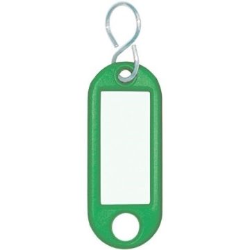 Lot de 100 Porte-clés - Vert : WEDO Visuel