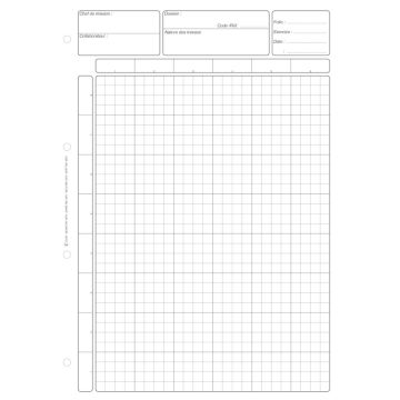 BLOC BLANC : Matrice pour contrôle interne Elve 2670