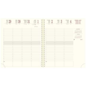 Agenda 2024 Semainier 210 x 270 mm EXACOMPTA Eurotime 27S