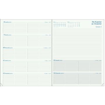 Agenda Semainier 2025 - 270 x 210 mm EXACOMPTA Espace 27