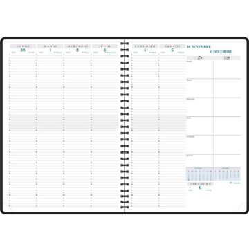 Agenda 2025 Semainier 297 x 210 mm EXACOMPTA Consultation 29S