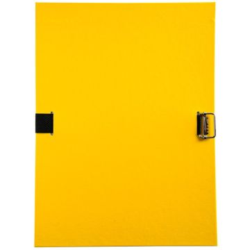 EXACOMPTA  chemises avec rabat à sangle - Jaune 30106H