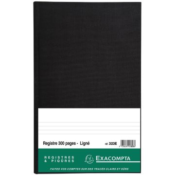 Registre 300 pages lignées - 360 x 225 mm EXACOMPTA 323E