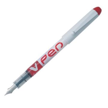 Stylo plume jetable - Rouge : PILOT V-Pen Visuel image